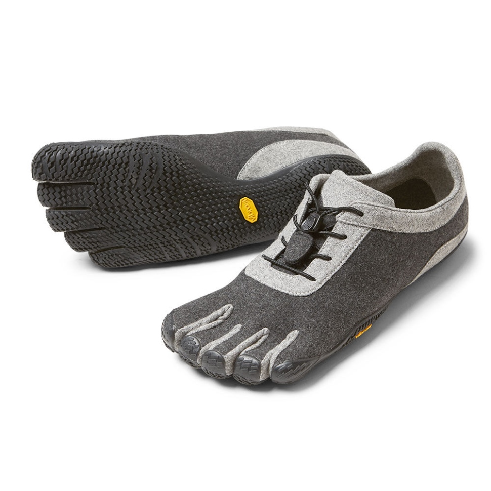 Vibram Kso Eko Ull Herr Grå-ljus Grå-svart