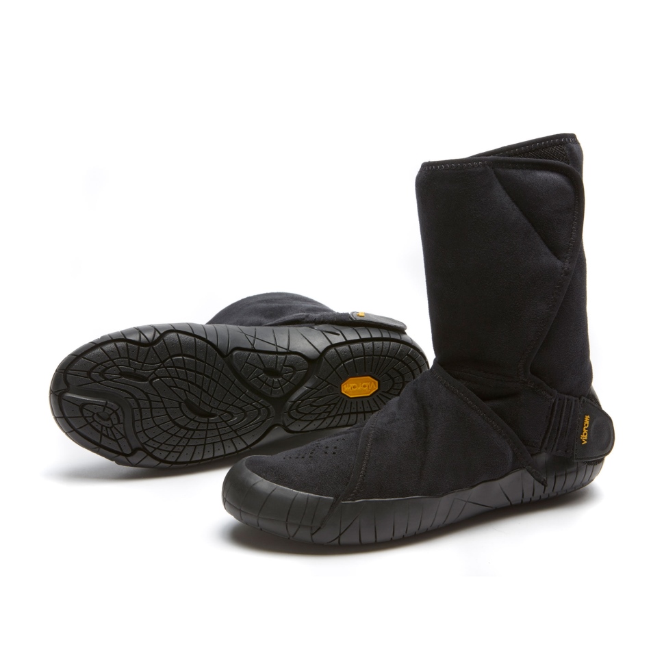 Vibram Furoshiki Eastern Traveler Classic Shearling Mid Boot Black